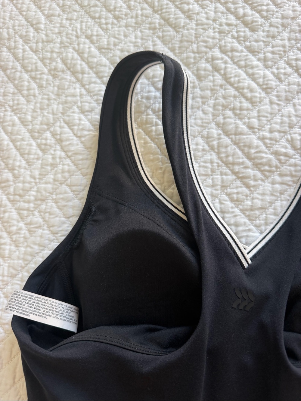 Black Racerback Athletic Dress - Picture 6 of 10